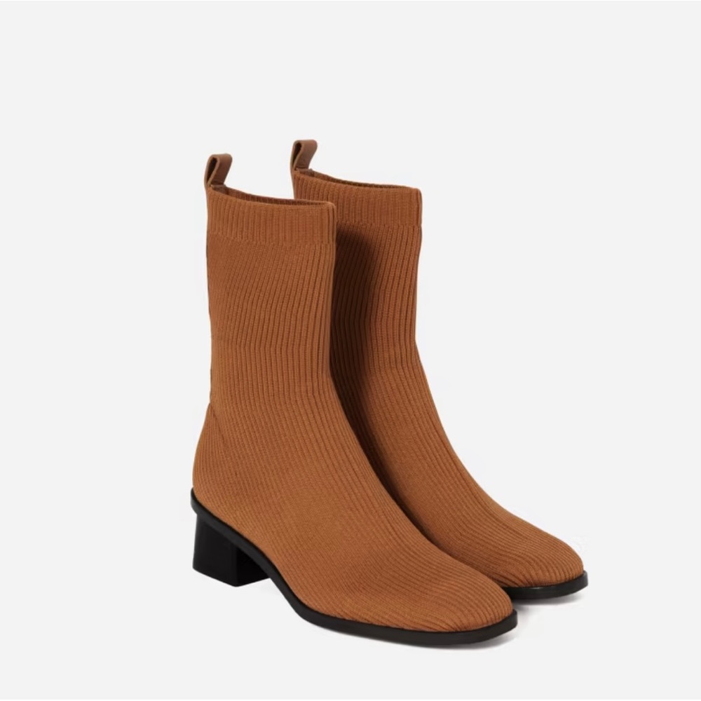EVERLANE’s The High-Ankle Glove Boot in ReKni